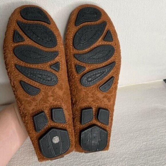 Robert Graham Tequila Paisley Embossed Driving Loafers Moccasins Men Size 8 - Picture 3 of 15